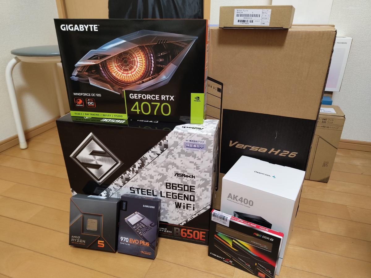 Featured image for 新しいPCを組んだ話