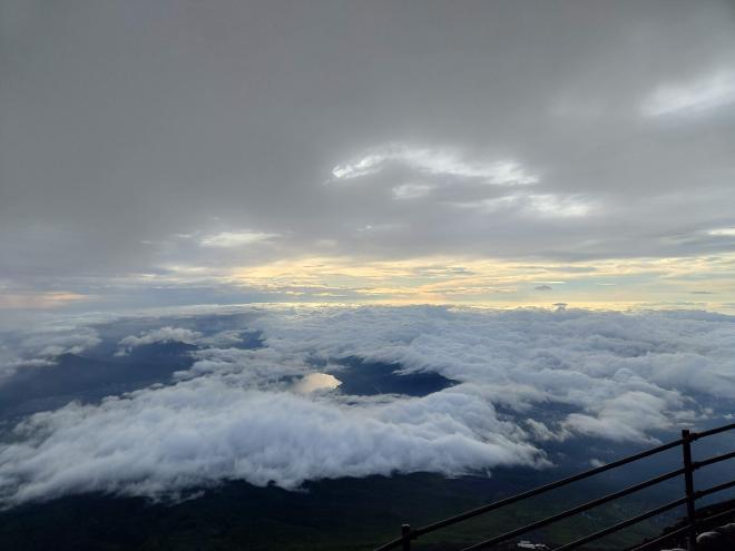 雲海かも？