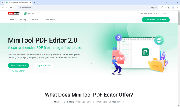 【PR】 MiniTool PDF Editor 無料版 (V2.0)を使ってみた話
