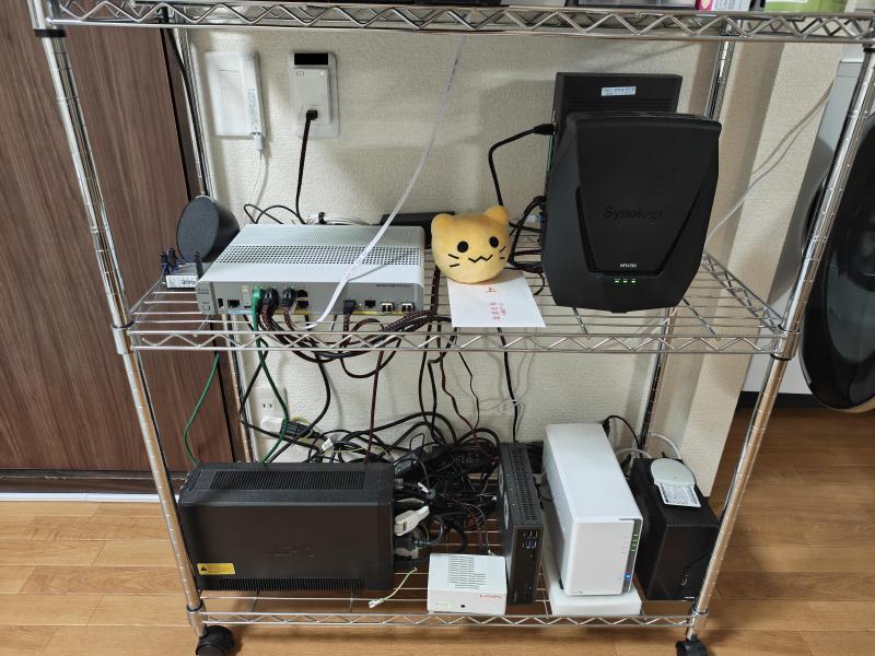 ラックの写真